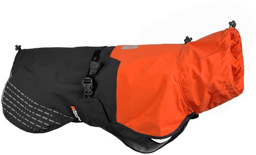 Non Stop Fjord Raincoat Black-Orange