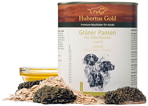 Hubertus Gold Menu Groene Runder Pens met haver