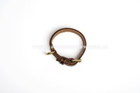 SALE: Handgemaakte leren halsband mini-3
