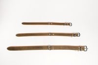Soft Leren Onderlegde Halsband Hunting Green Small / Medium / Large-2