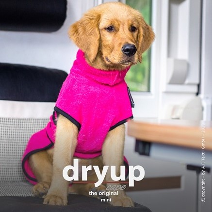 Dryup Cape Mini - PINK Ruglengte 30 CM