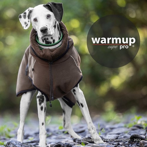 WarmUp Cape PRO Mocca & Brown - Maat XXL