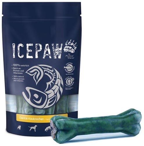 Icepaw Dental Chewing Bones met Salie
