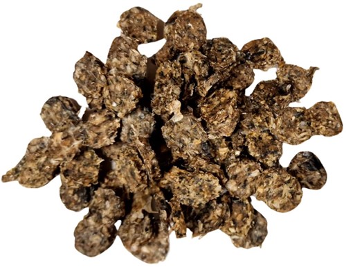 Kabeljauw cookies met zeewier 200 gram
