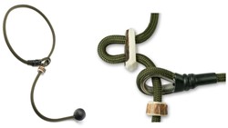 Short Leash DUBBELE STOP 6mm x 65cm Diverse kleuren