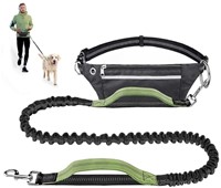 SALE: Hands Free Bungee leash olive