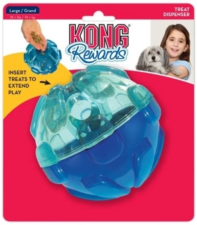 KONG® Reward Ball Large Treat dispencer