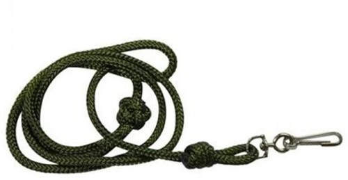 Single Clip 4mm Ø Lanyard By Bisley