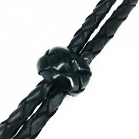 Leather By Beth Lanyard MG Double Black-2