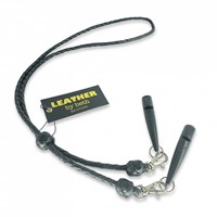 Leather By Beth Lanyard MG Double Black