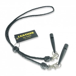 Leather By Beth Lanyard MG Double Black