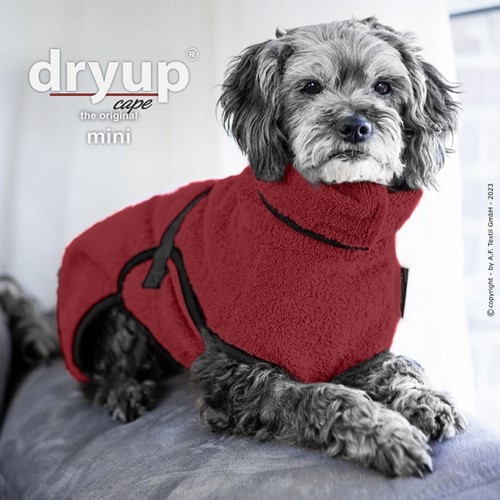 Dryup Cape Mini - BORDEAUX Ruglengte 35 CM