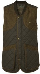 Chevalier® Vintage Shooting Vest Men Leather Brown
