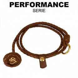Leather By Beth Showleash BROWN 100 cm / Ø 6 100 cm / Ø 6