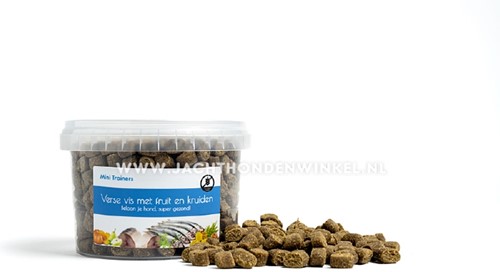 Mini Trainers: Verse Vis met fruit en kruiden