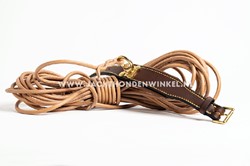 Rondlerenzweetlijn met vlechtverbinding Naturel 6mm 6mm x 10 meter