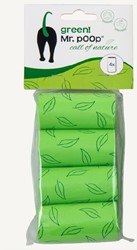 Navulling Mr Poop!  4 Rolletjes 100% afbreekbaar