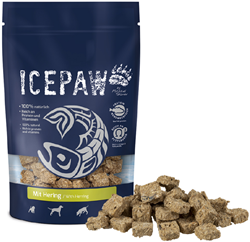 IcePaw Witvis & Haring blokjes 150 Gram