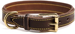 Handgemaakte Leren halsband Beschikbaar in 6 maten