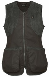 Chevalier® Vintage Dogsport Vest Women Leather Brown