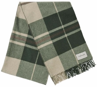 Chevalier® Pendley Wool Scarf Light Check