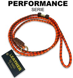 Leather By Beth Retriever Leash Cognac - Orange 150cm x 8mm
