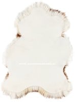 Mouflon Schapenvachten XL - Creme Wit-3