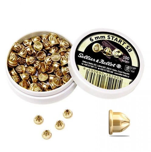 Munitie alarmpistool 6 mm 100 stuks Sellier & Bellot