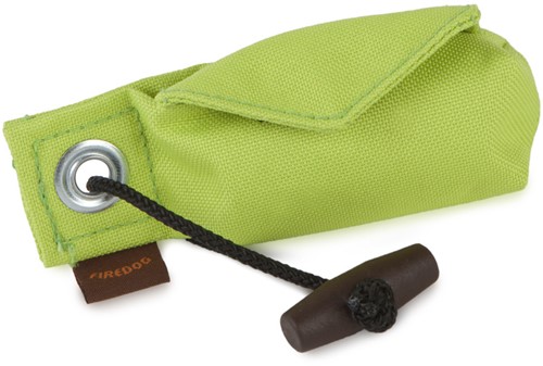 Poepzakhouder Dummy incl. rolletje - Neon / Lime groen