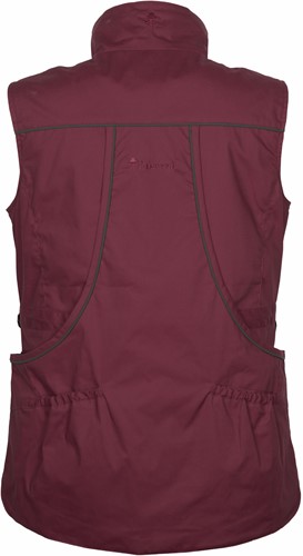 Pinewood® Dog Sports Trainer Vest W Dark Red-2