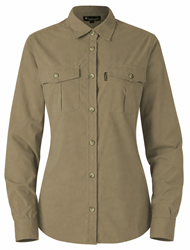 Pinewood® Insect safe Poplin Shirt Women - Sandstone