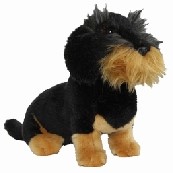 Teckel Knuffel  - Maxi: Formaat 33 CM