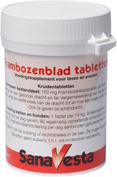 Frambozenblad tabletten Potje 200 stuks Het natuurlijke middel tegen schijndrachtigheid