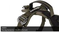Working Dog Line Harness GRIP Olive - Maat 4-2