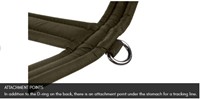 Working Dog Line Harness GRIP Olive - Maat 5-3