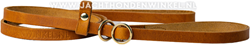 Hunter & Co Leather Signature Leash COGNAC