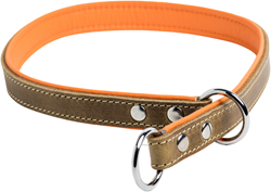 Onderlegde Sliphalsband Hunting Green Halsomvang 30 - 55 CM
