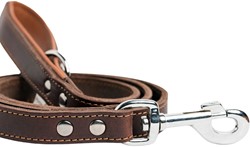 Softleren Onderlegde Riem Coffee & Cinnamon 14 & 20 mm x130 CM