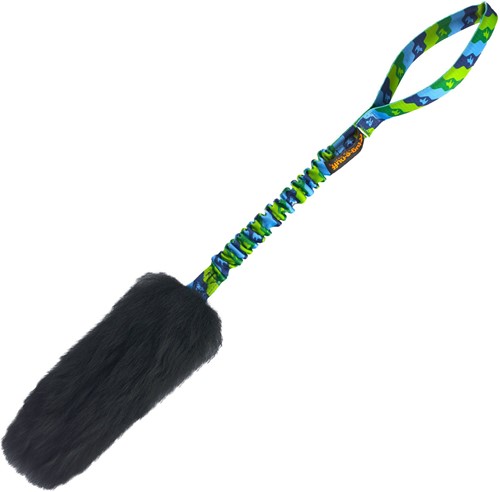 Tug-e-Nuff WondaBaa Bungee SHEEPSKIN - Groen