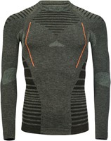 X JAGD Heren Stretch Thermo onderhemd  Merinowol en Lyocell