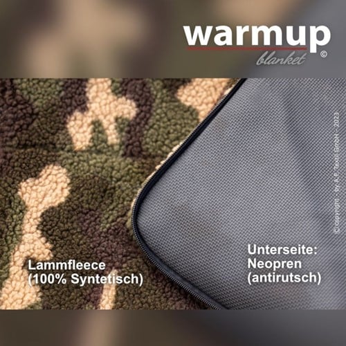 warmup blanket camouflage - Produktbild-5
