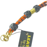 Leather By Beth Lanyard MG Black-Orange-3