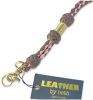 Leather By Beth Lanyard MG Cognac-Pink-2