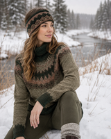Dubarry® Drumroe hoofdband - Olive Multi  One Size-3