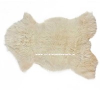 Mouflon Schapenvachten XL - Bruin/ Wit gemeleerd-2